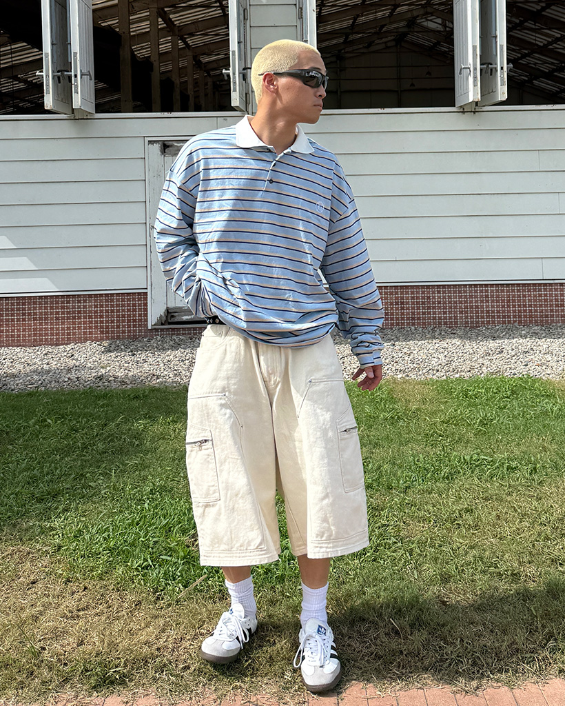 カーペンターカーゴバミューダパンツ | ファッション通販サイト NUGU