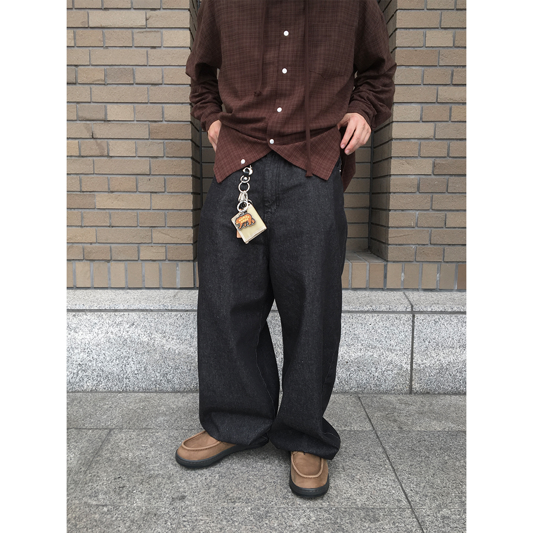 ブラックバルーンデニムパンツ | ファッション通販サイト NUGU