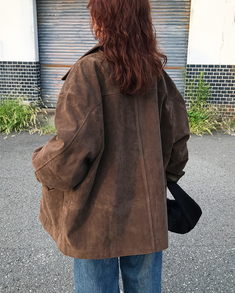 Chuck Wagon スエードジャケット トラッカー USA製 Chuck Wagon スエードジャケット トラッカー USA製