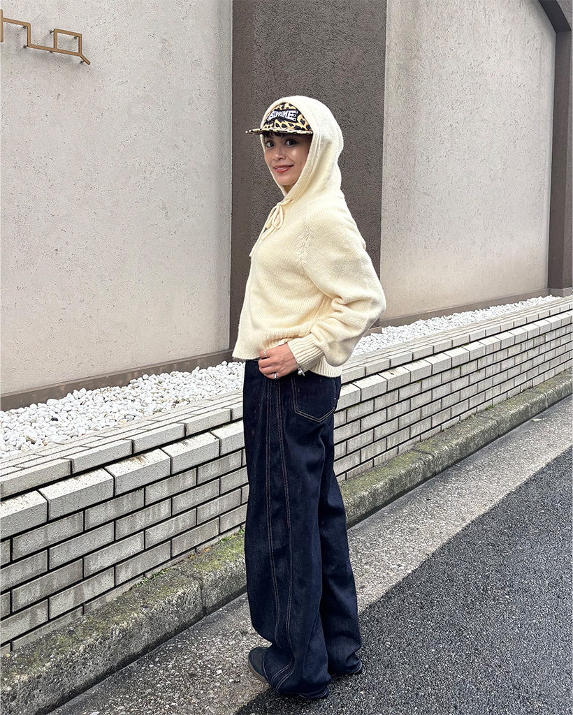 フードニットジップアップ | ファッション通販サイト NUGU