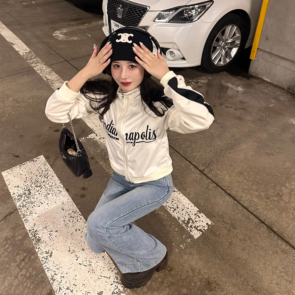 ロゴベロアジップジャケット | ファッション通販サイト NUGU