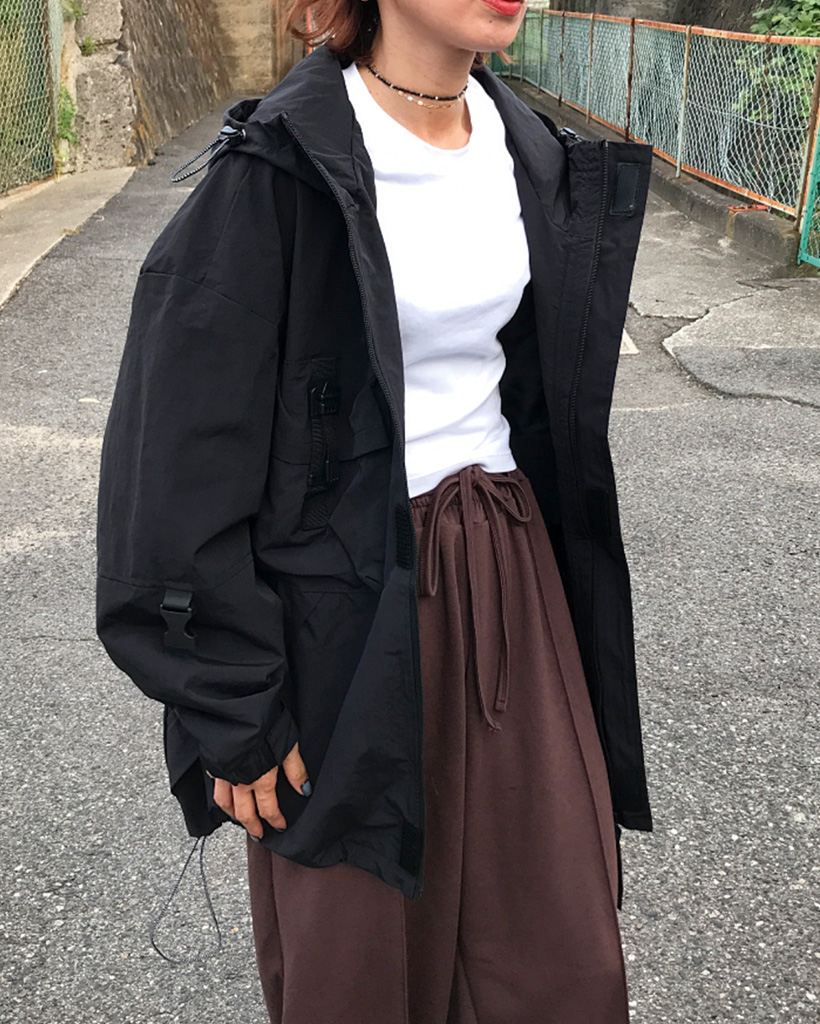 オーバーサイズウィンドブレーカー | ファッション通販サイト NUGU