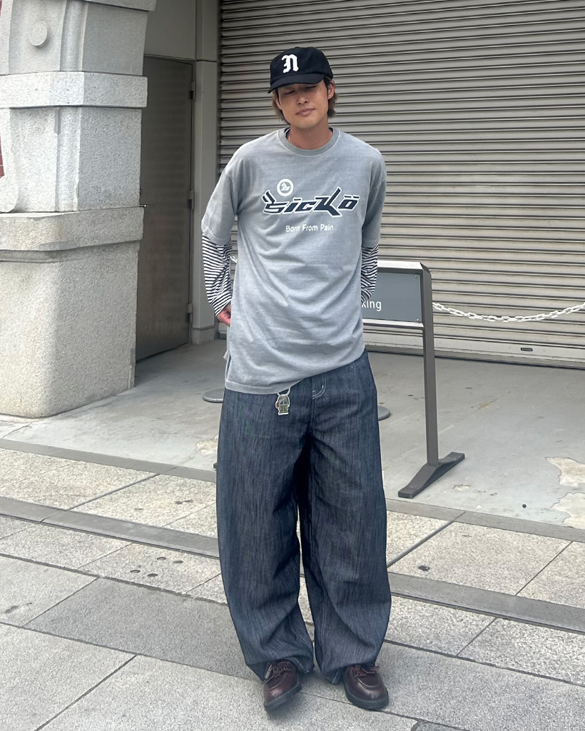 UNIFY 新品　デニム　ネイビー　セルビッジワイドデニム　ワイドデニム　かぐれ UNIFY 新品 デニム ネイビー セルビッジワイドデニム ワイド