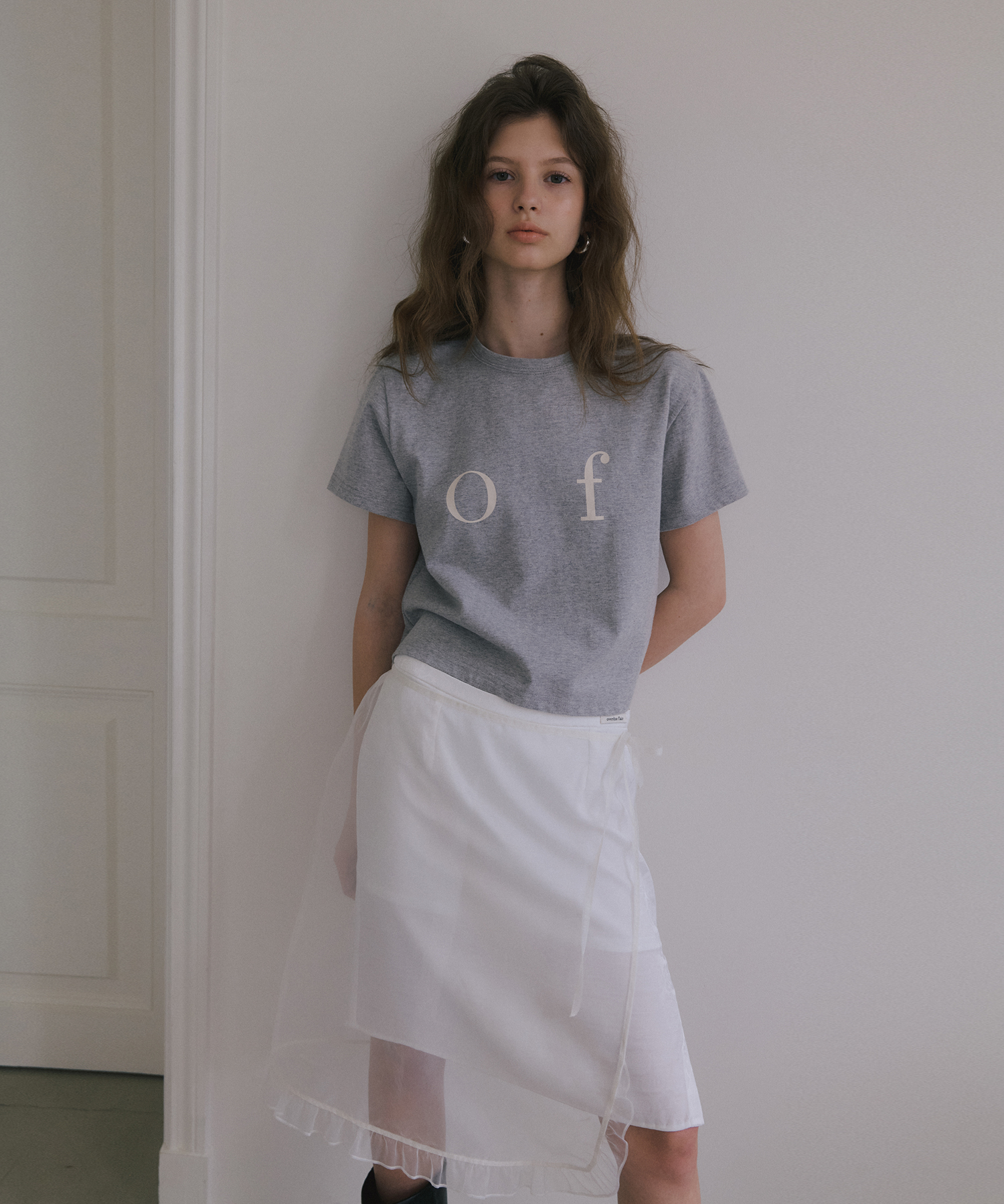 OF LOGO T-SHIRT_GREY