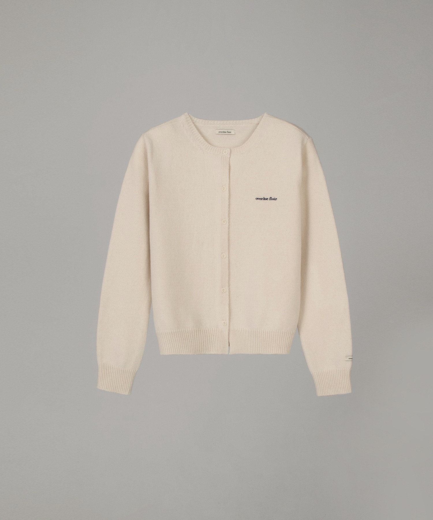 OVERDUE WOOL CARDIGAN_CREAM
