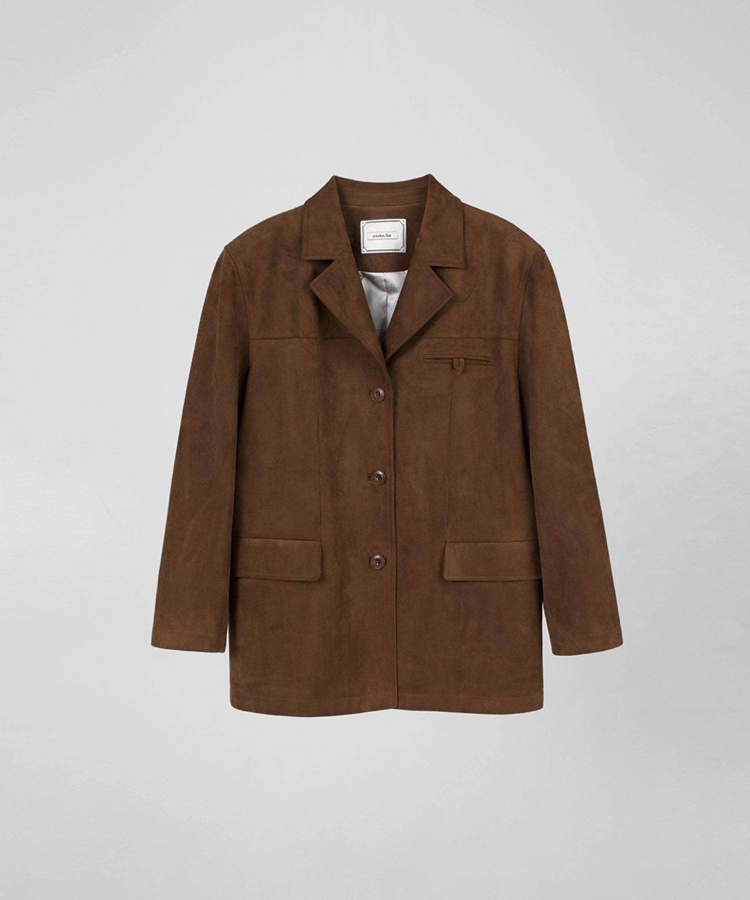 CLASSIC SUEDE JACKET_CAMEL
