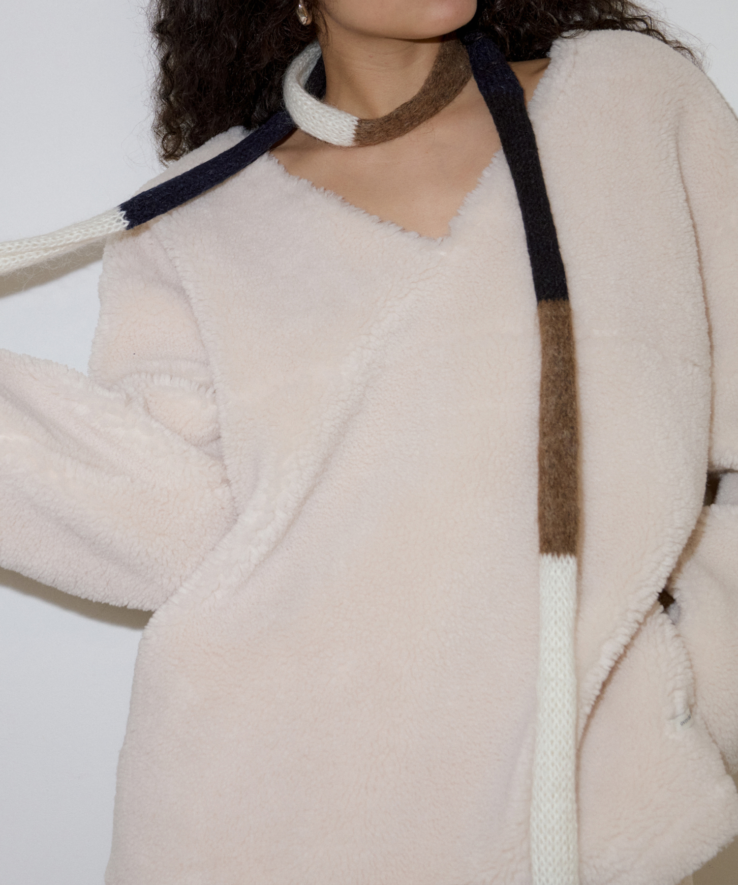 COLOR MIX MUFFLER_NAVY