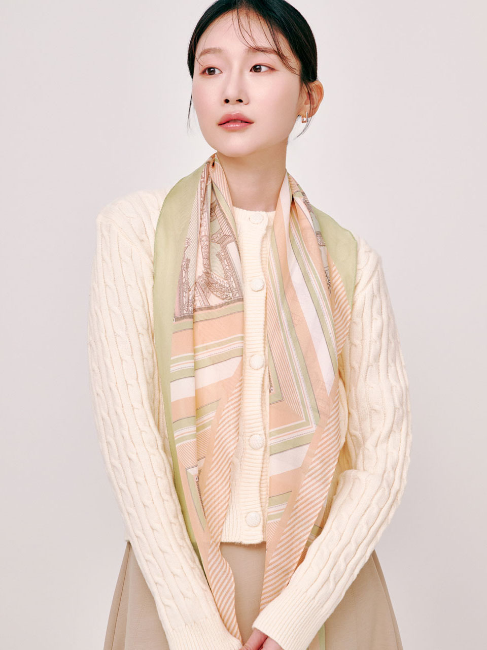 ★送料・関税込★SATUR★Nordic Intarsia Knit Muffler★ ☆送料・関税込☆SATUR☆Nordic Intarsia Knit Muffler☆ (SATUR