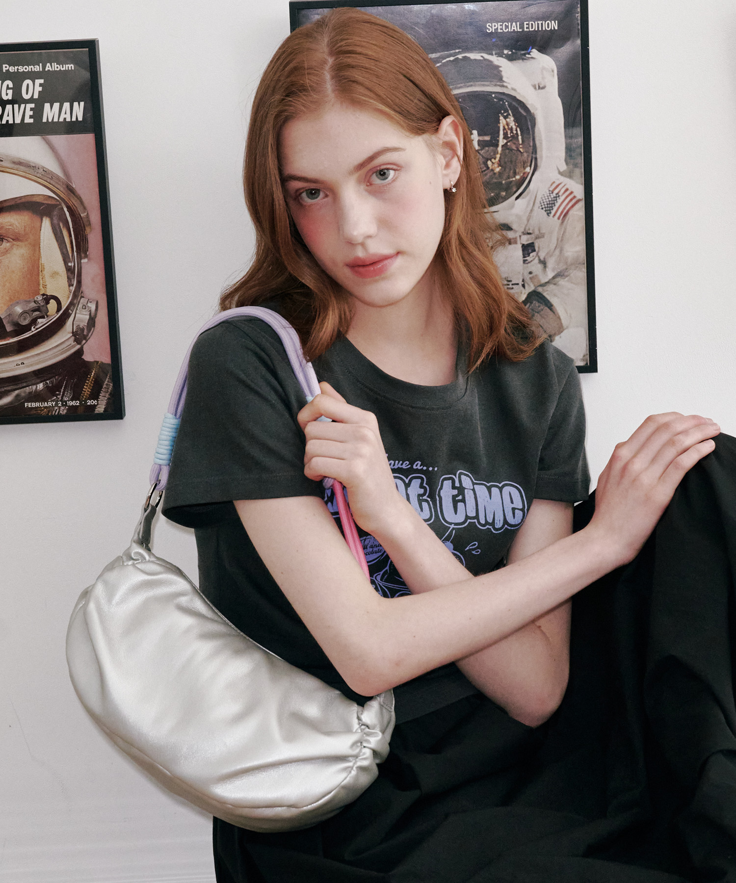 [HAST] Bunny Rope Bag 452511002 (Sliver)