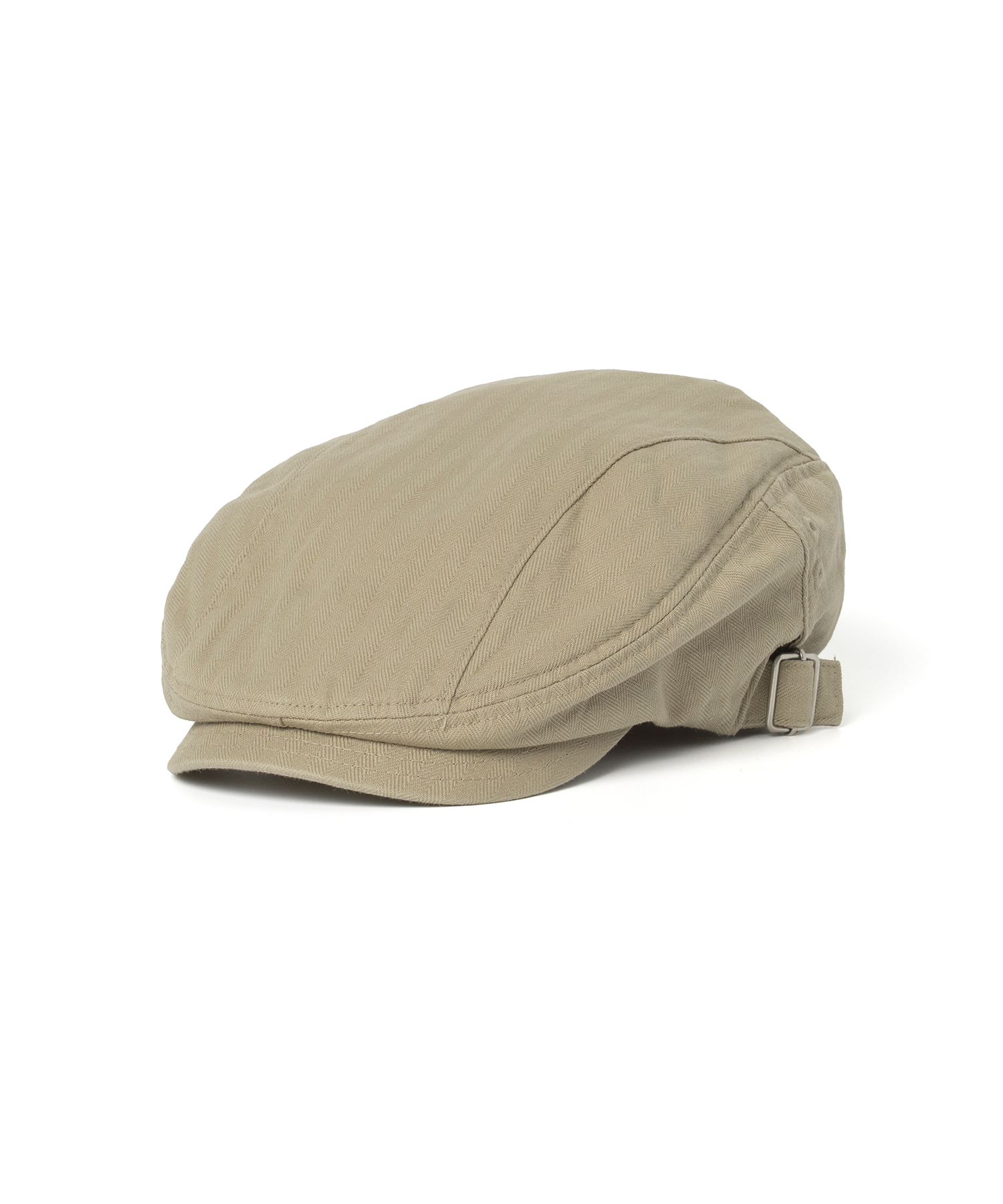 Herringbone Hunting Cap [Beige]