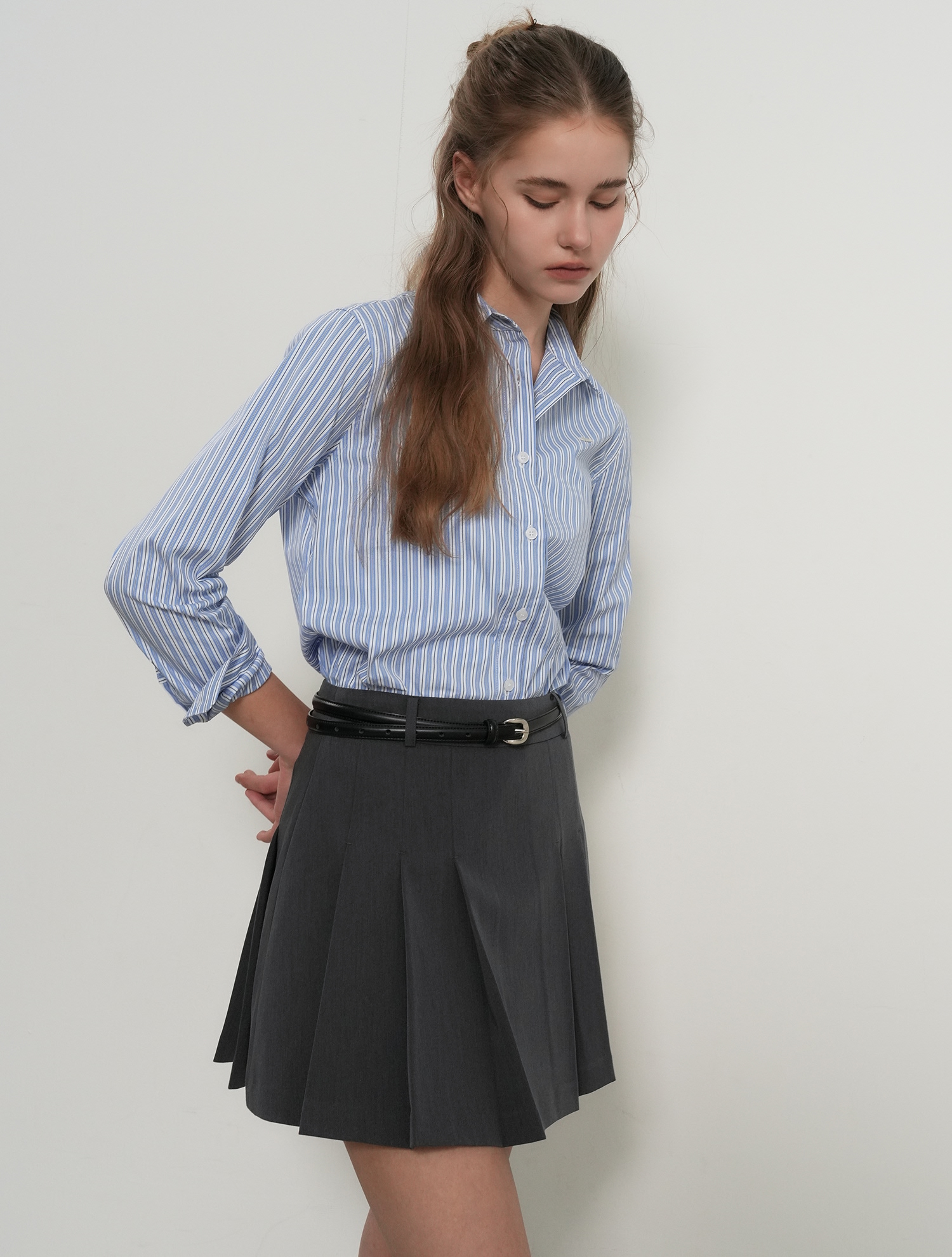 classic stripe rivet shirts