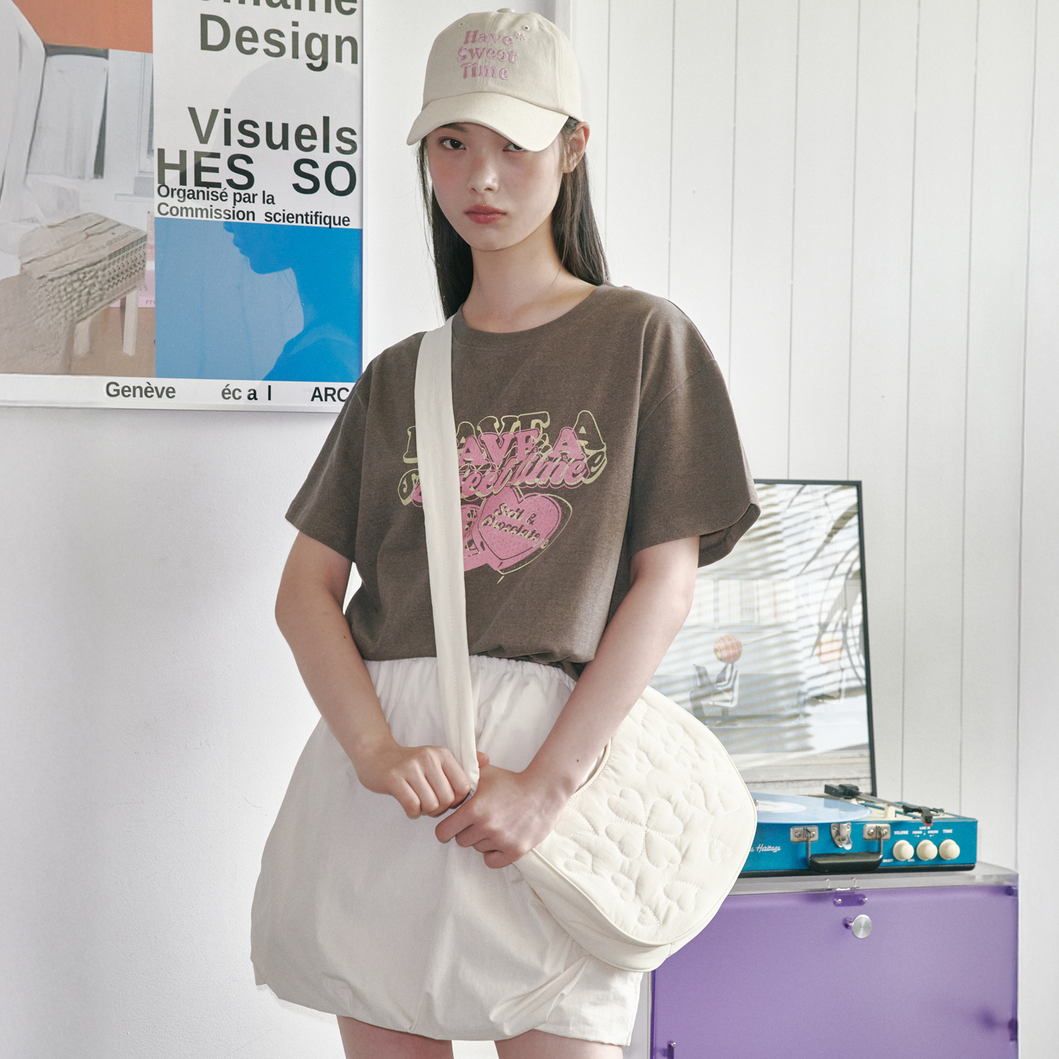 [HAST] Clovy Shoulder Bag 452511001 (Ivory)