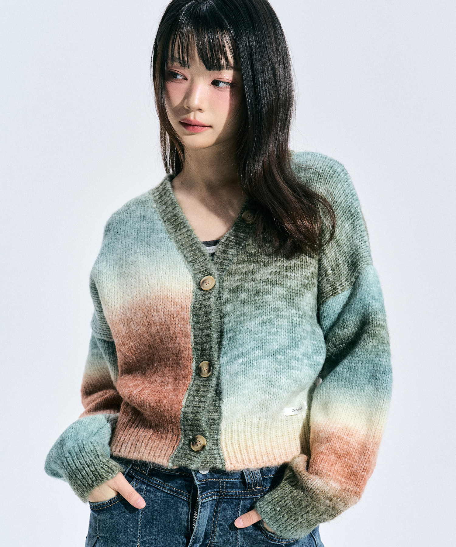 Influencer pick] Nora Two Way Button Cardigan | ファッション通販