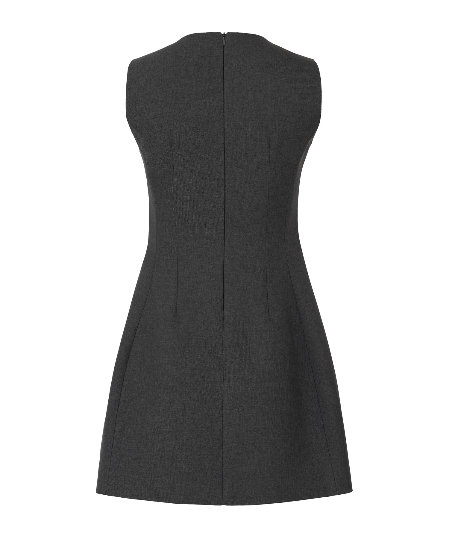 オスカースリーブレスミニワンピース [CHARCOAL] | ファッション通販