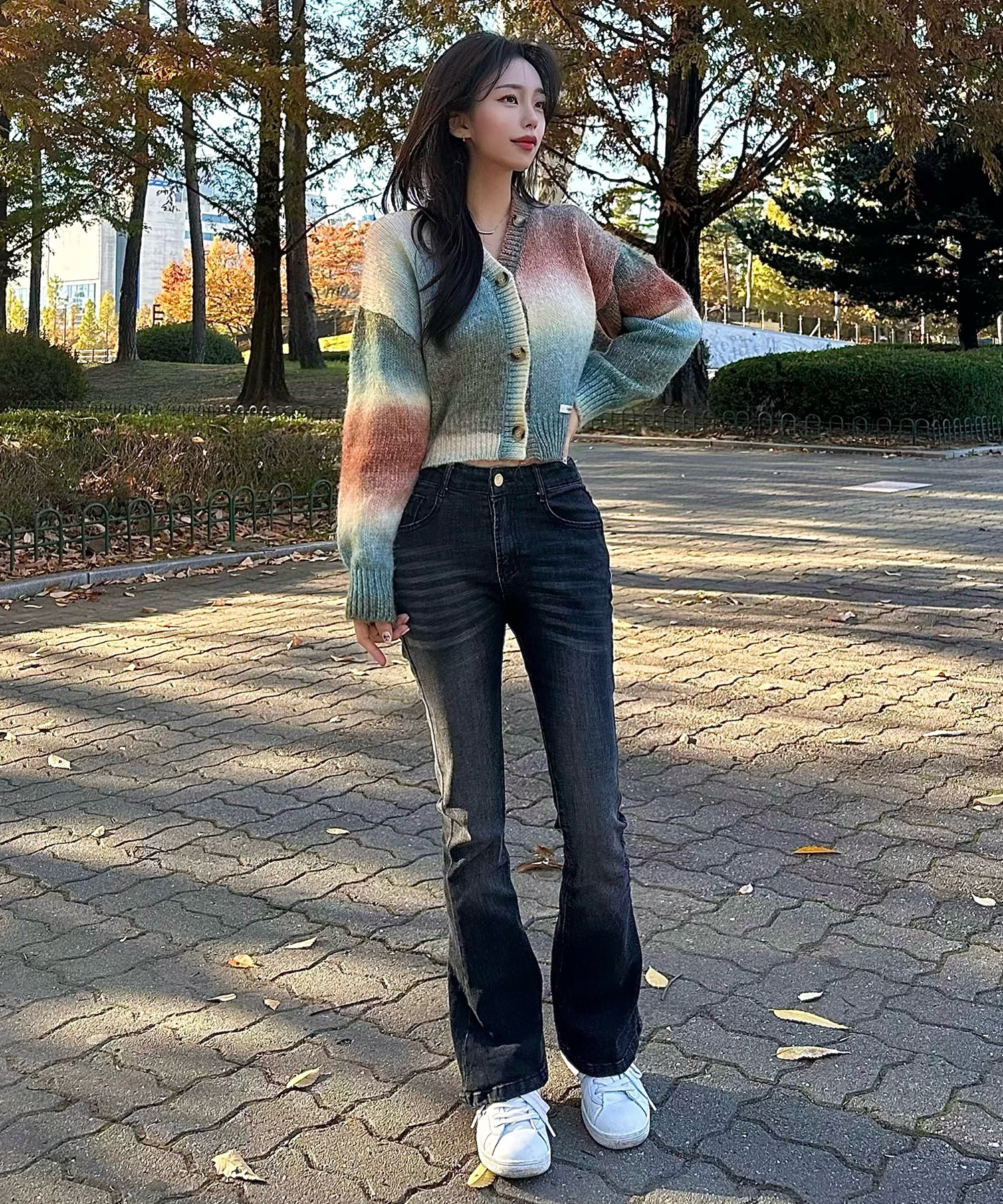 Influencer pick] Nora Two Way Button Cardigan | ファッション通販