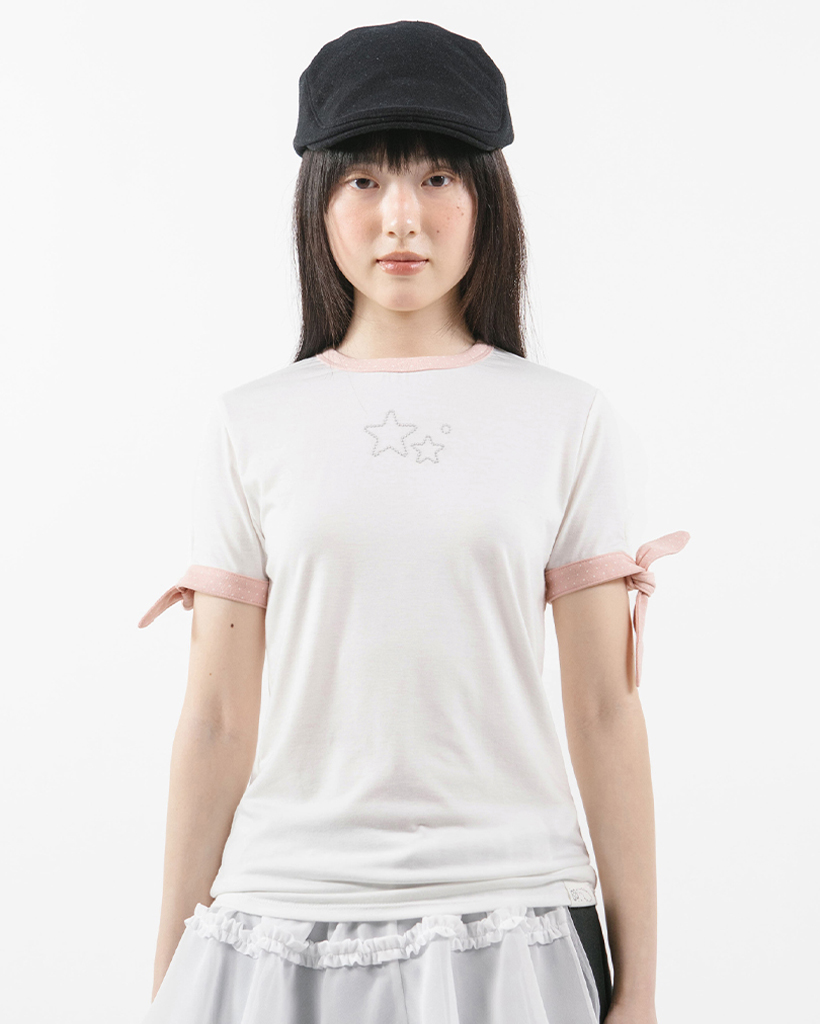 ANGEL STUD BABY T-SHIRT [BLACK] | ファッション通販サイト NUGU