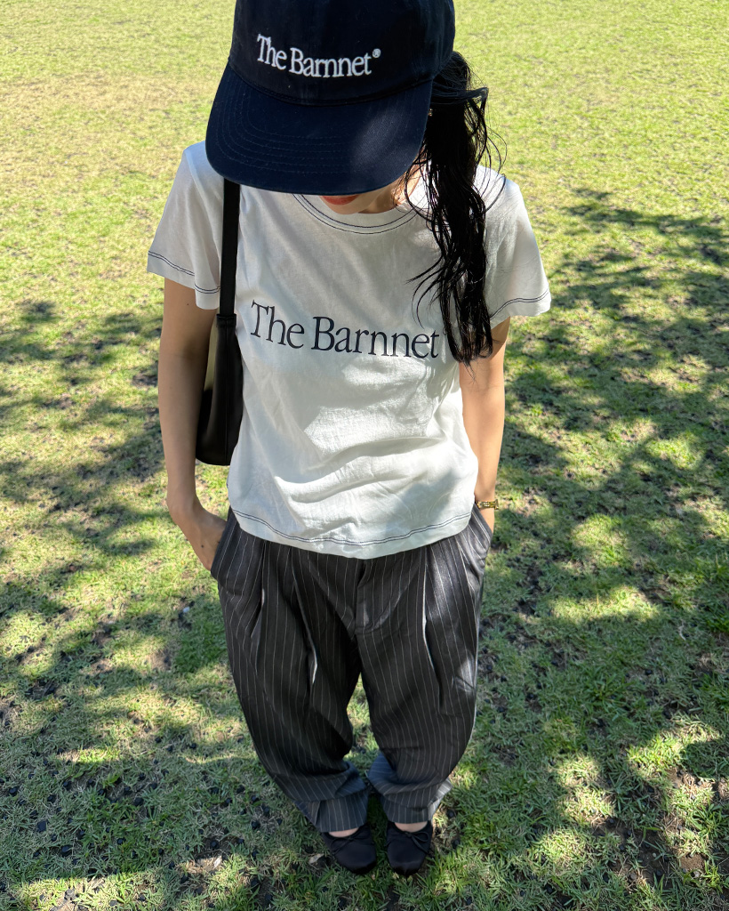 The Barnnet X daisy] Logo Palette T-Shirt_2color