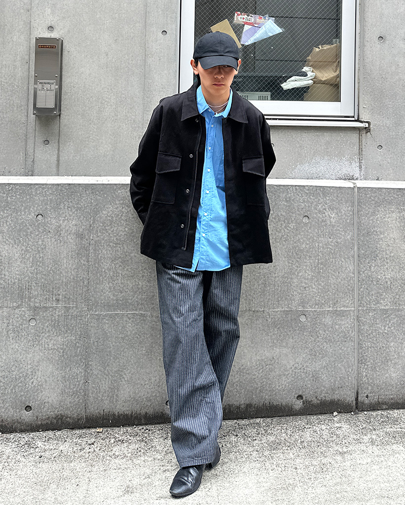 ピンストライプデニムパンツ | ファッション通販サイト NUGU