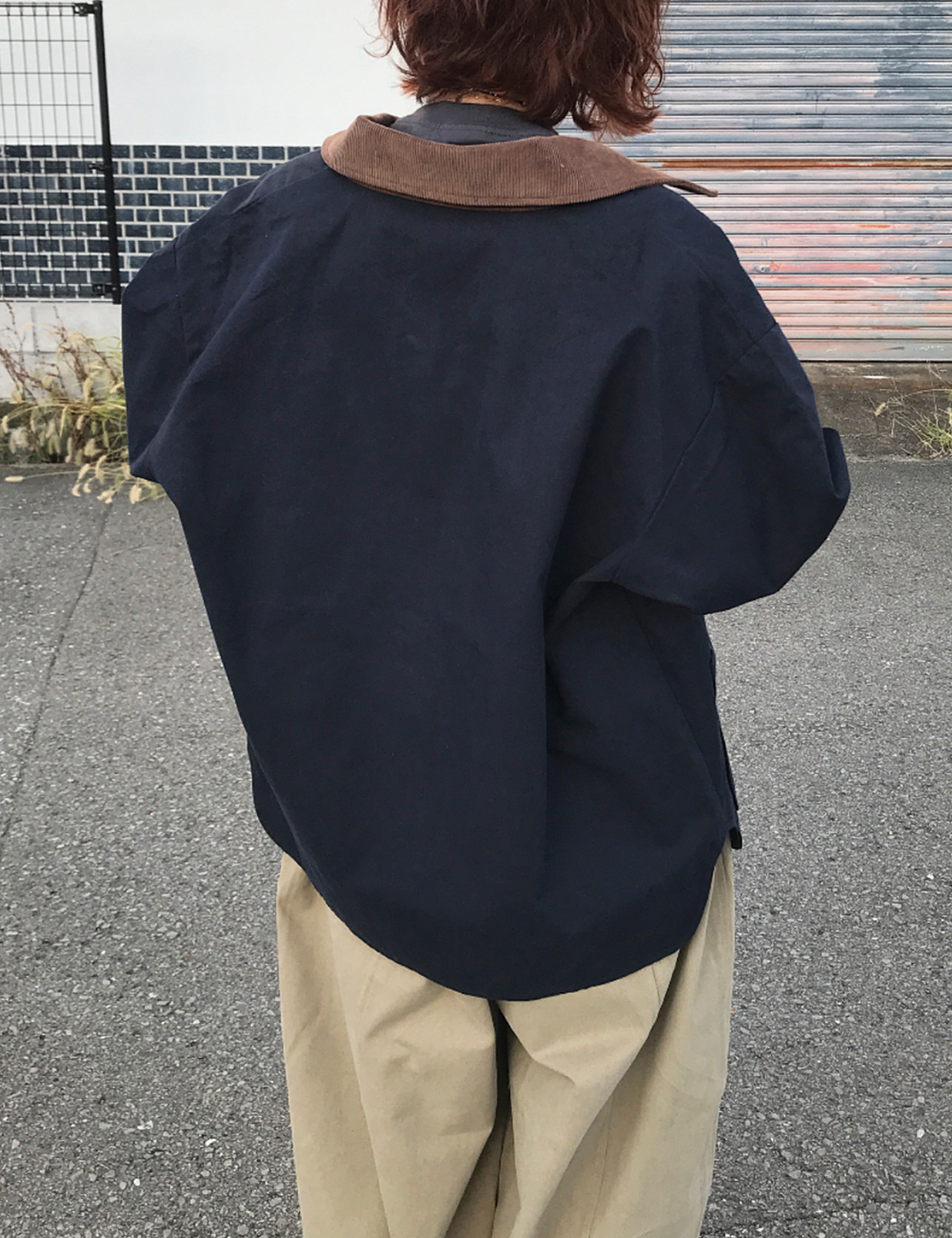 コーデュロイ襟ジャケット | ファッション通販サイト NUGU