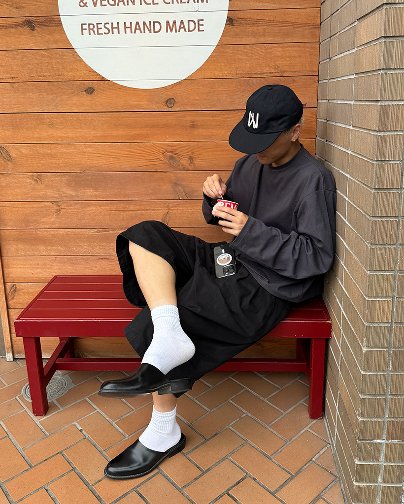 クロップドベーシックロングスリーブTシャツ | ファッション通販