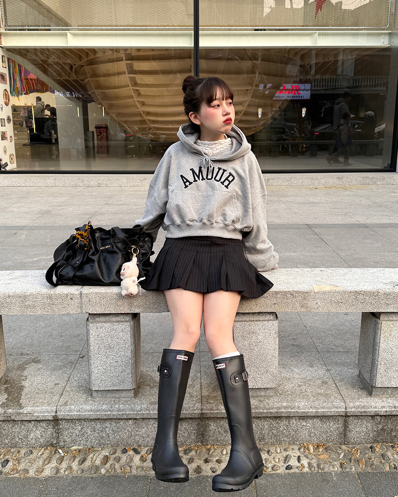 ピンストライププリーツミニスカート | ファッション通販サイト NUGU
