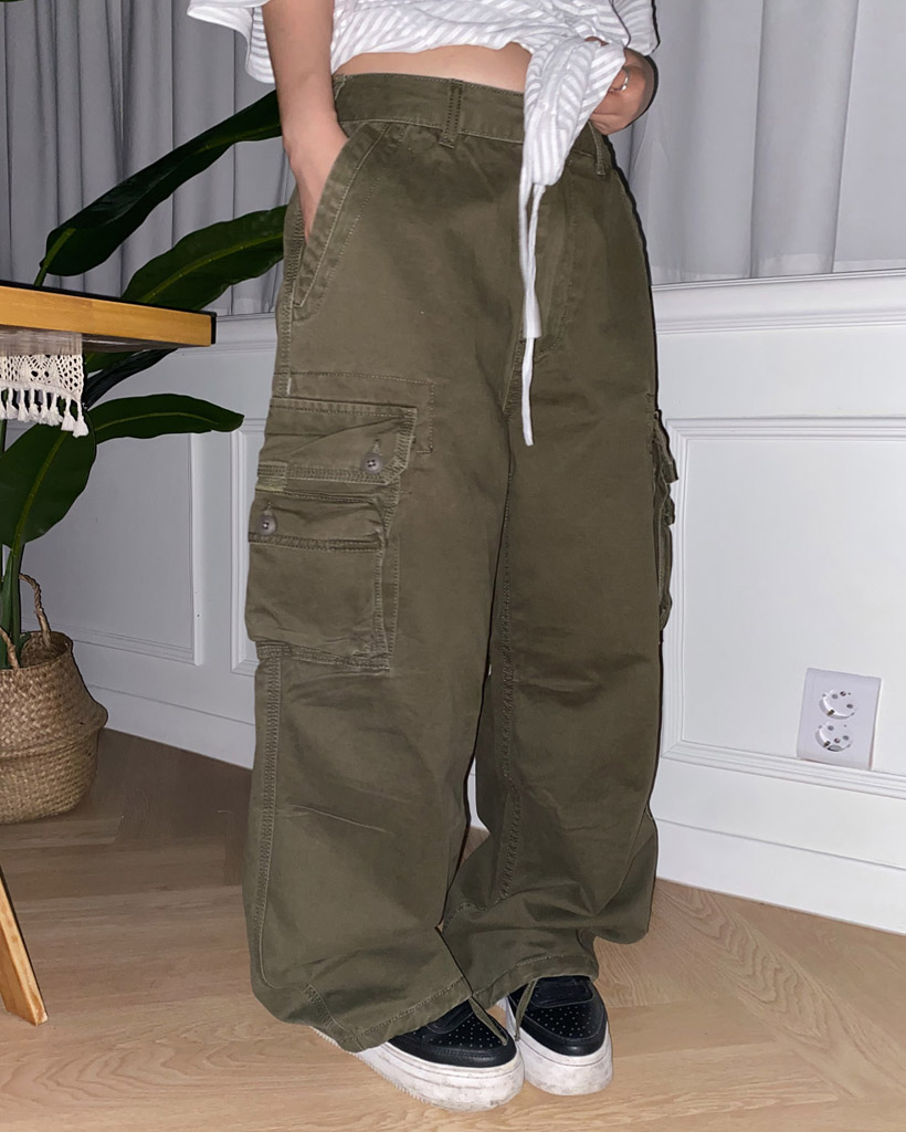 original]トレブナイロンカーゴパンツ | ファッション通販サイト NUGU