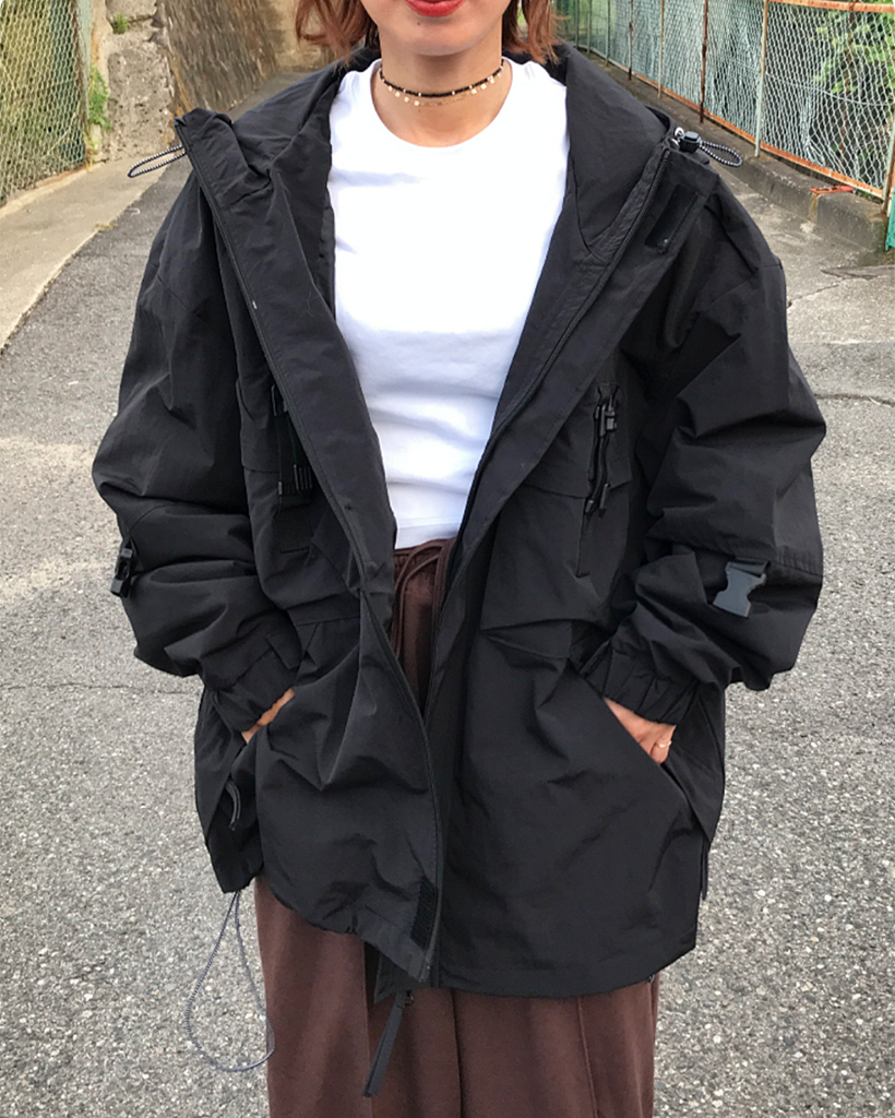 オーバーサイズウィンドブレーカー | ファッション通販サイト NUGU