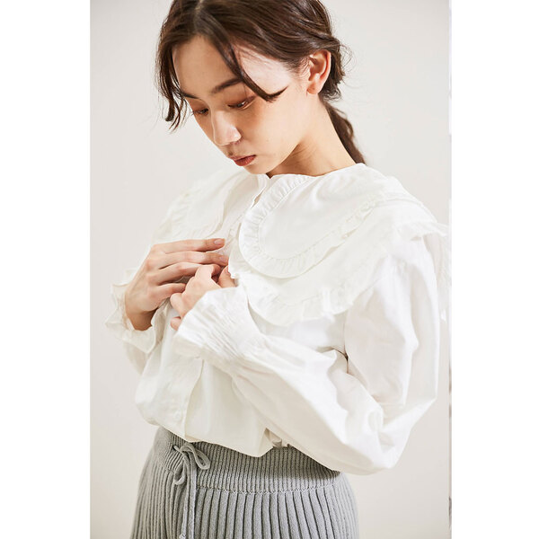 ラブリー♡フリルブラウス フリルラブリーブラウス | ファッション通販サイト NUGU