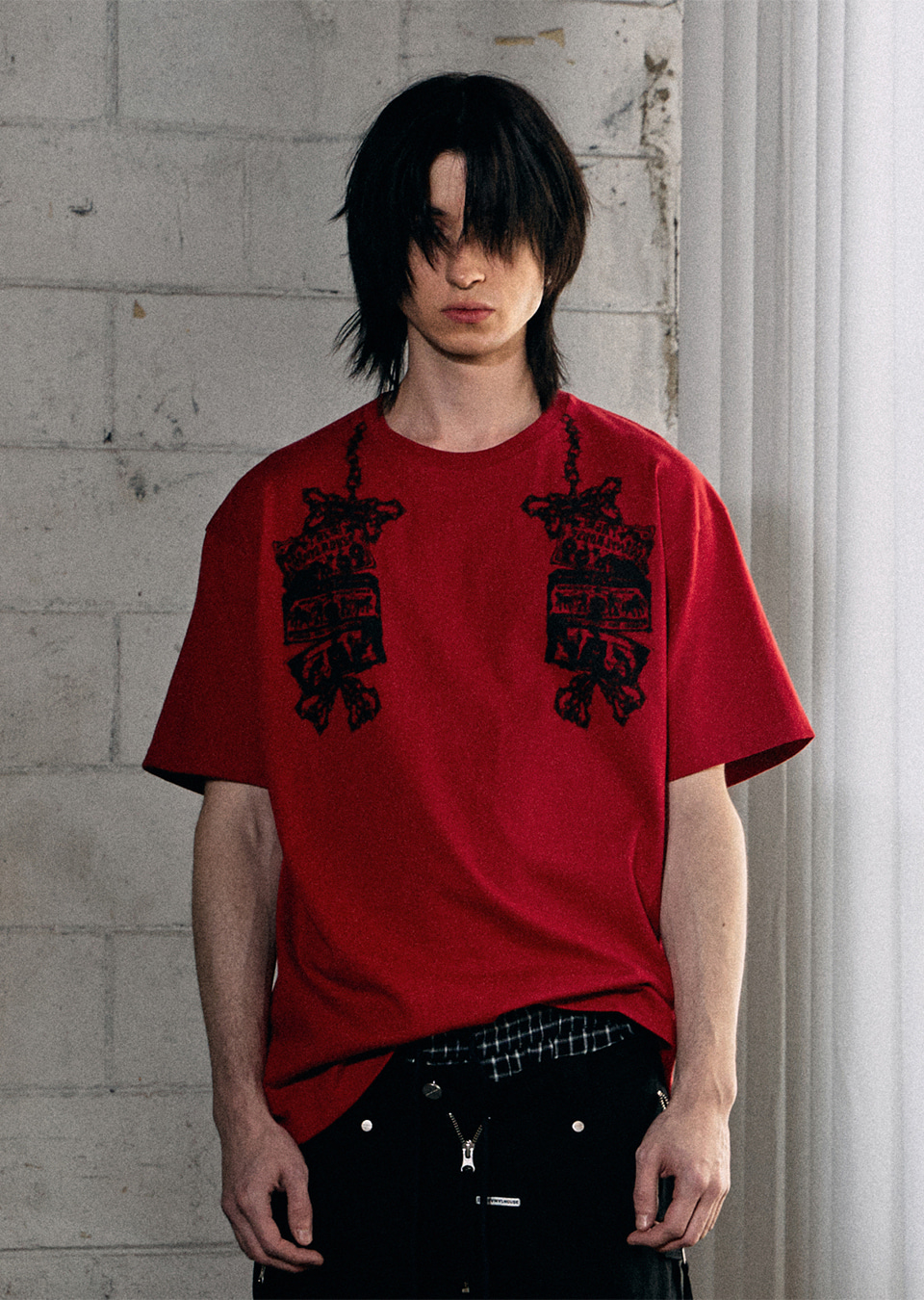 COWBOY PICTOGRAM RINGER TEE RED | ファッション通販サイト NUGU