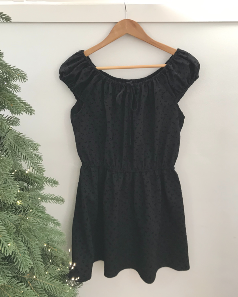 フラワー ミニ ドレス (2色)