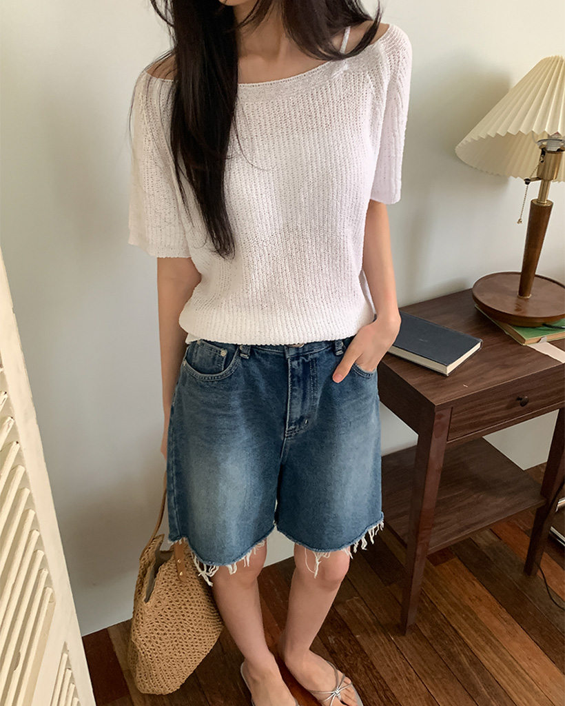美品！50%オフ最新Theory25SS半袖ニットPOINTELLE TEE 1608179_info_20230324_144516_1