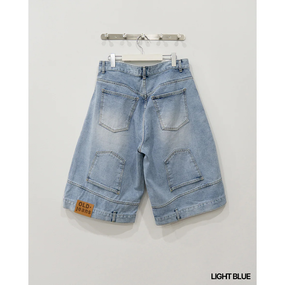 ハーフデニムパンツ-2C | ファッション通販サイト NUGU