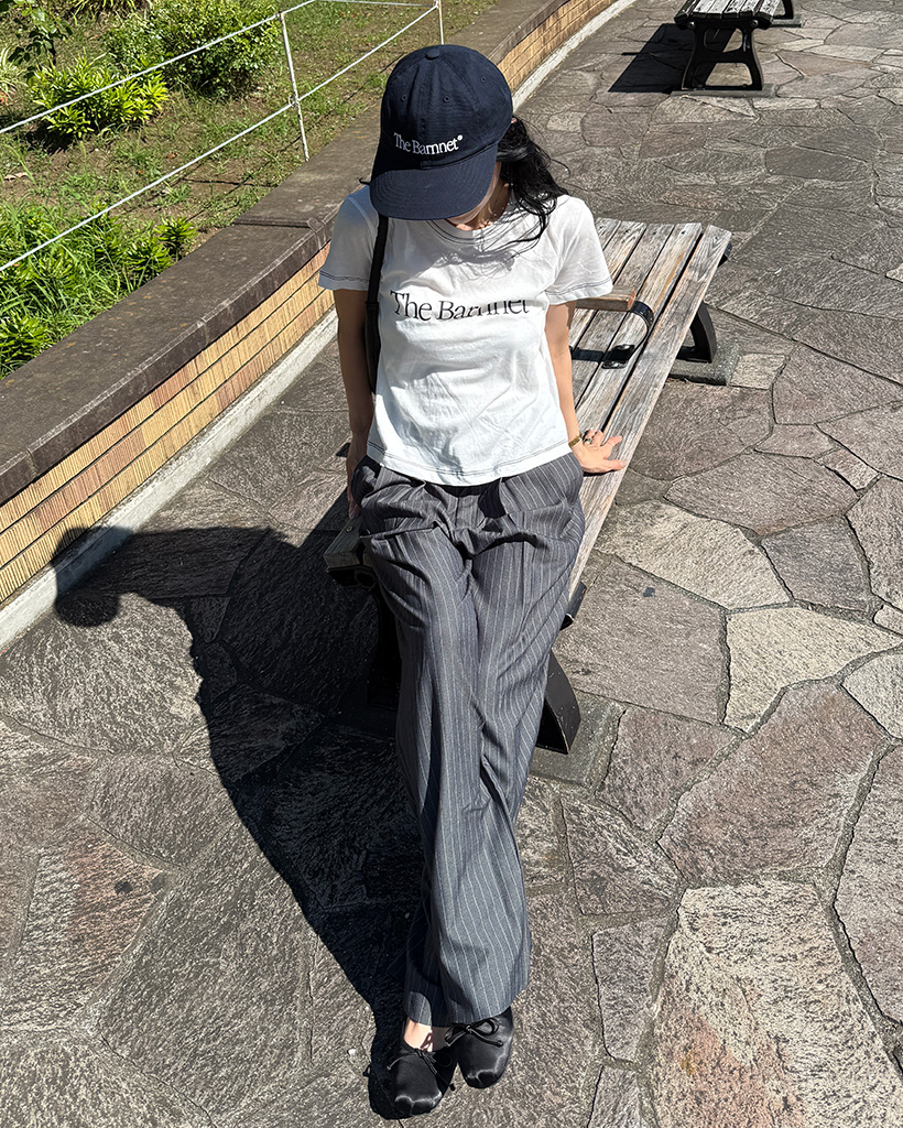 ❃ Daisyさま専用❃ The Barnnet X daisy] Logo Palette T-Shirt_2color