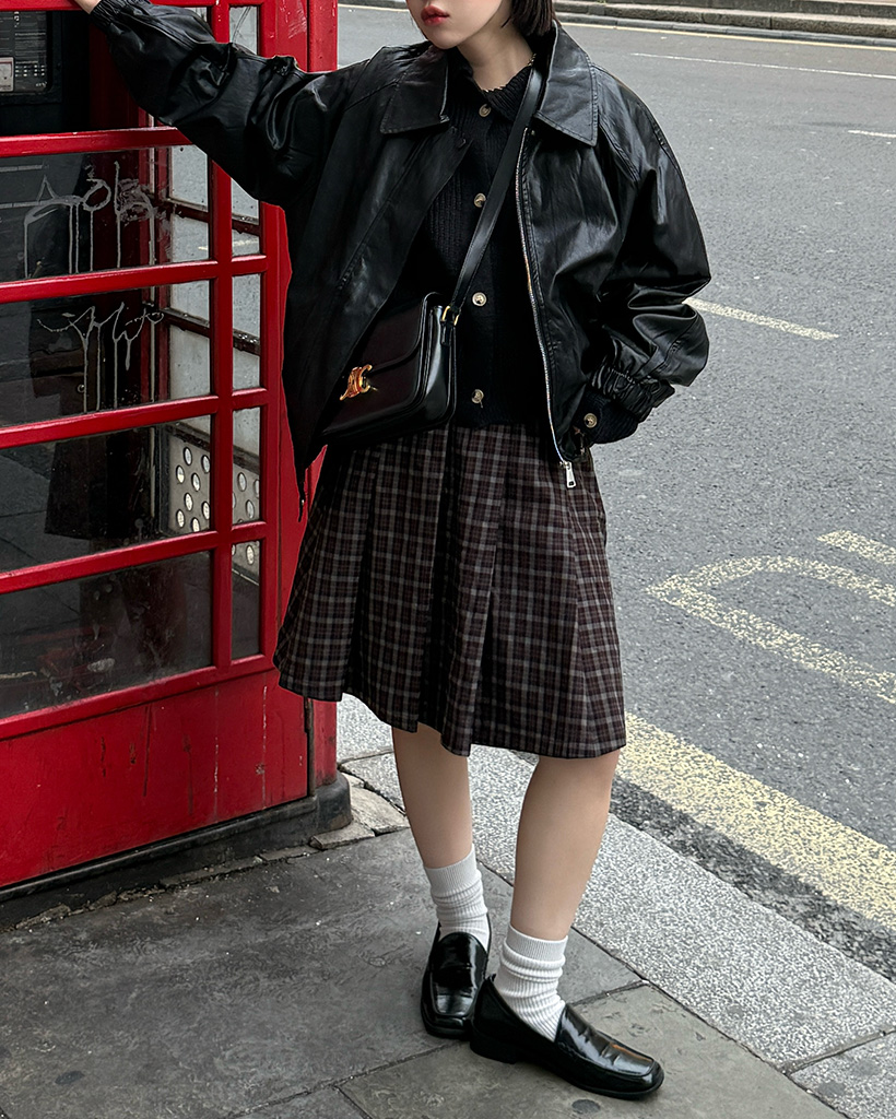 ロンドンプリーツチェックミニスカート | ファッション通販サイト NUGU