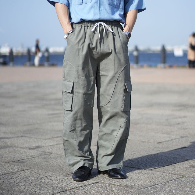 ユニークステッチカーゴパンツ | ファッション通販サイト NUGU