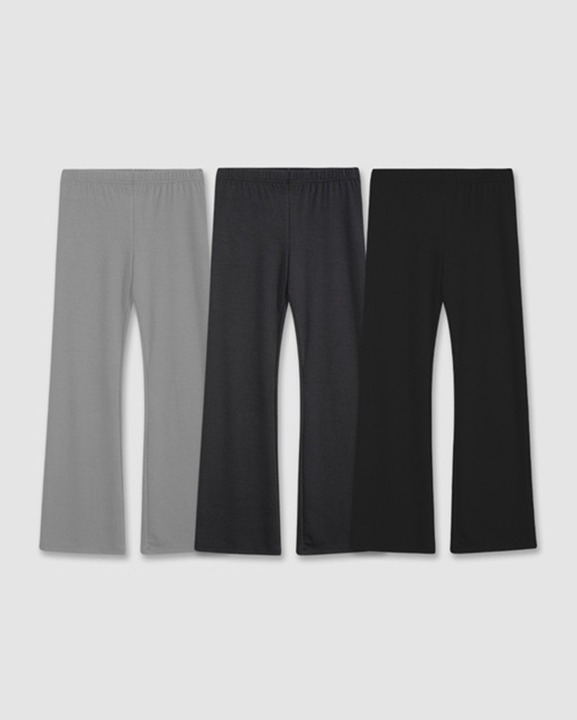 D. BASIC JELLY BOOTS CUT PANTS - 3 COLOR