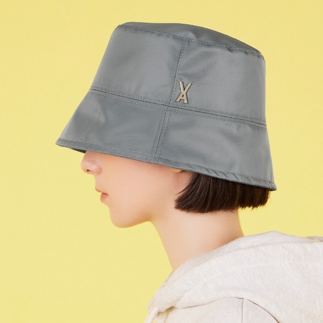 ★関税込★VARZAR★Stud Drop Over Fit Poly Bucket Hat★ Designer fashion, Seoul-fully created | W Concept