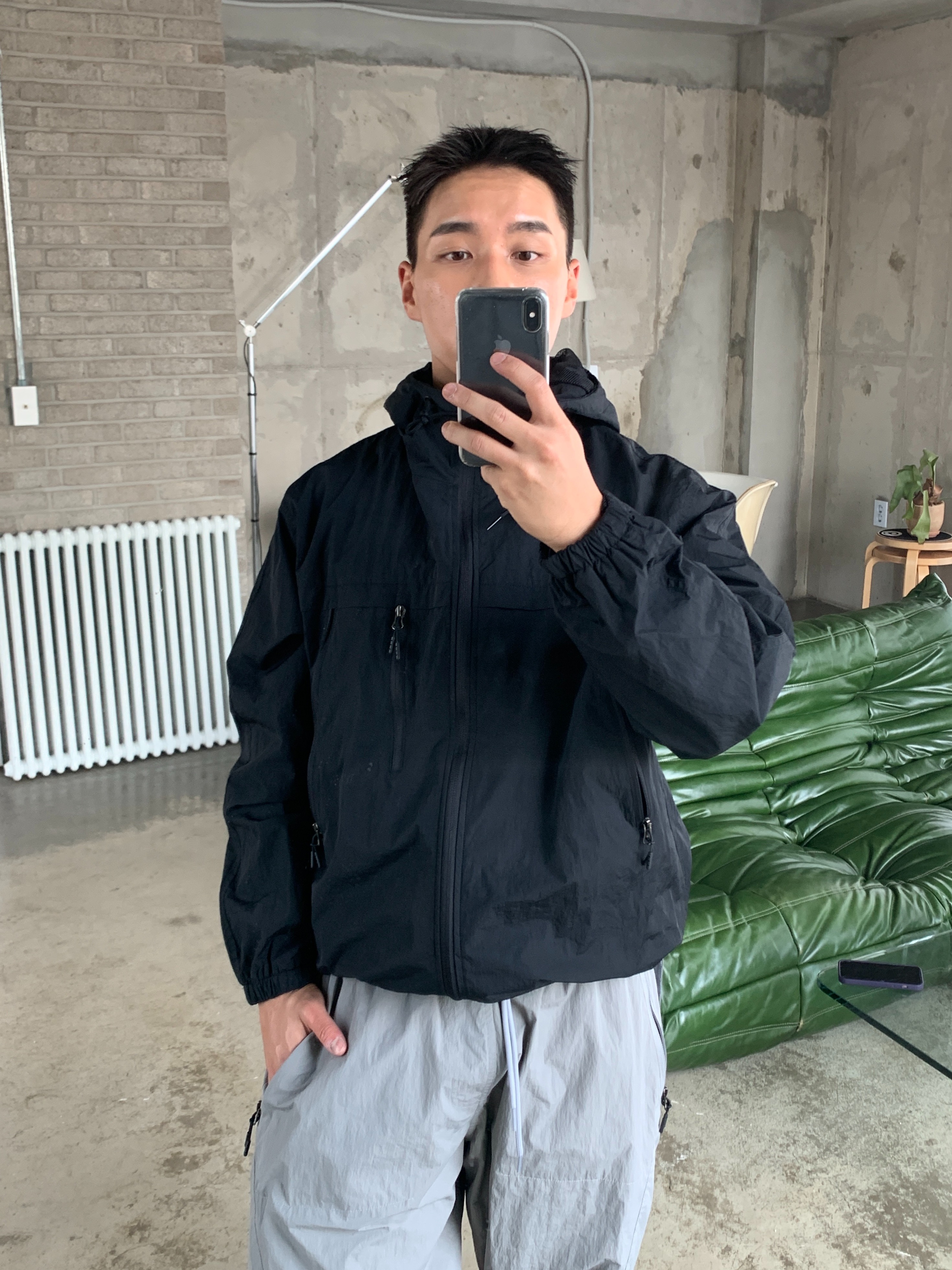 ナイロンランニングマルチジップアップパーカー | ファッション通販