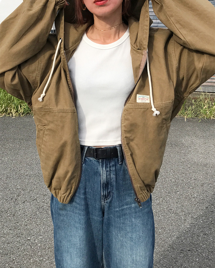 フードジャンパージャケット | ファッション通販サイト NUGU