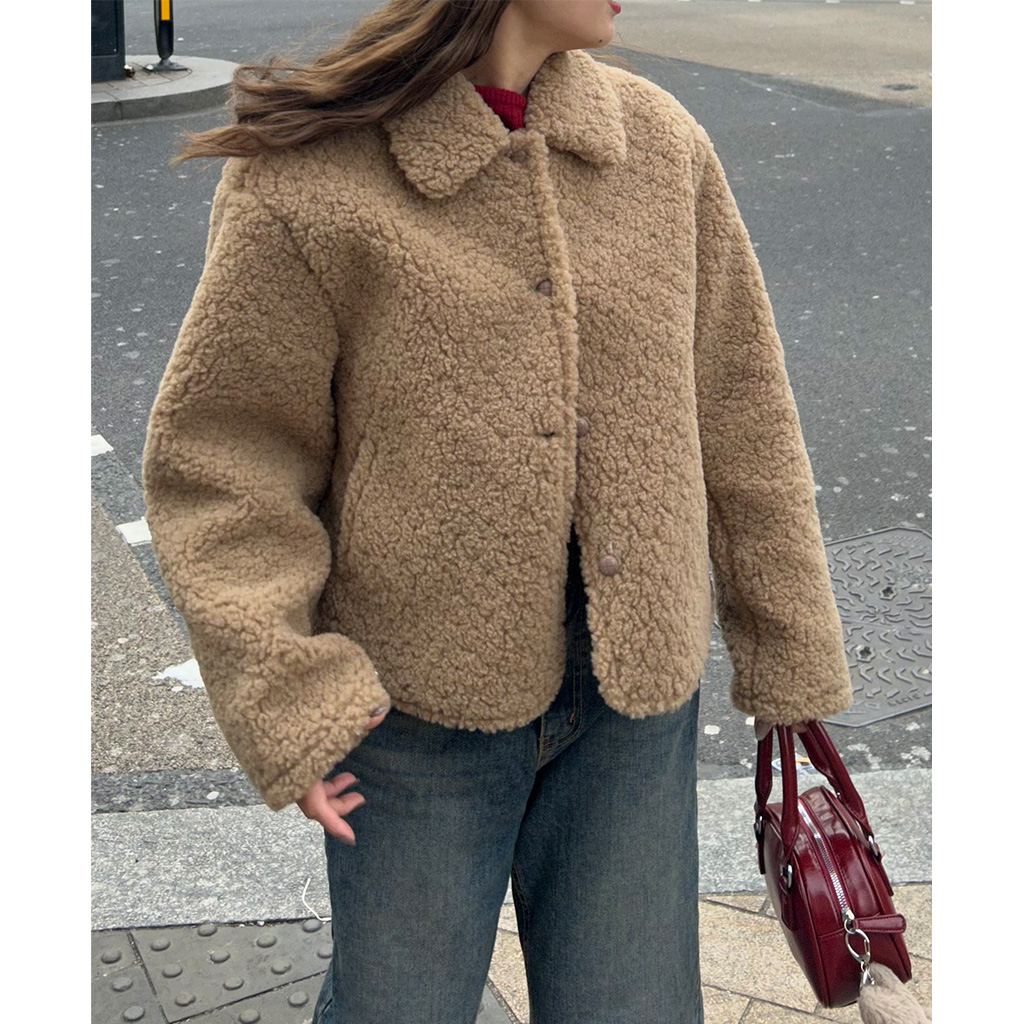 ボアカラージャケット | ファッション通販サイト NUGU