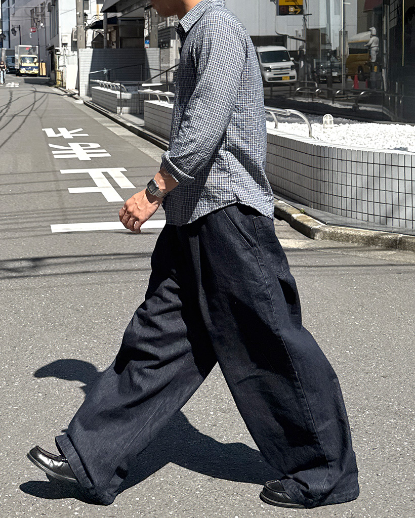 バルーンワイドデニムパンツ | ファッション通販サイト NUGU