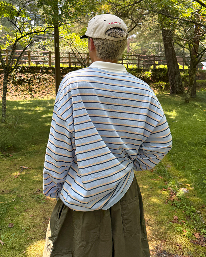 ラグビーカラーロングスリーブTシャツ | ファッション通販サイト NUGU