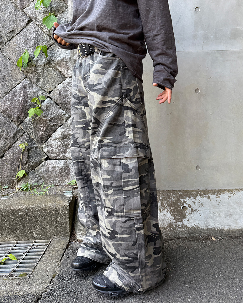 迷彩柄カーゴパンツ | ファッション通販サイト NUGU