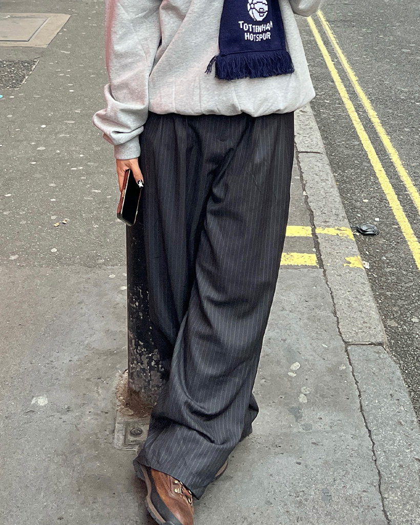 BOWWOW ストライプ チノパン BOWWOW ストライプ チノパン バウワウ ストライプ チノパン