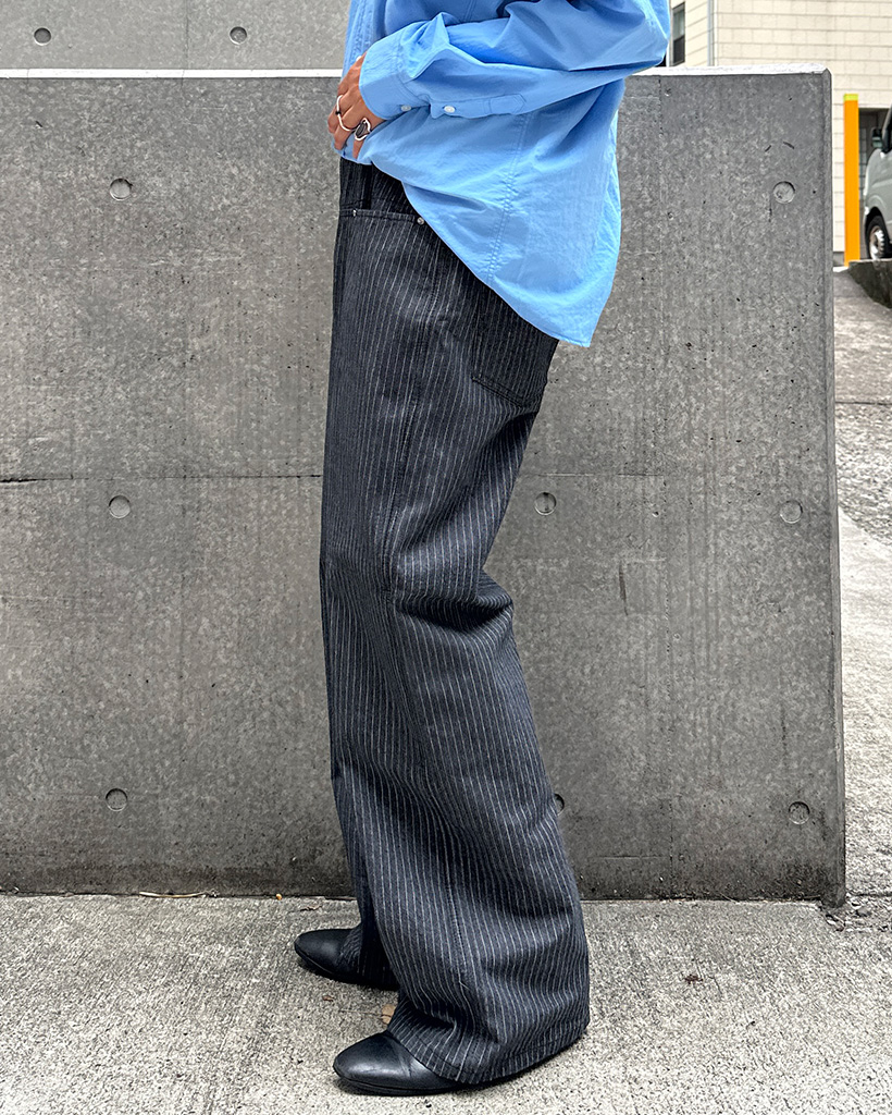 ピンストライプデニムパンツ | ファッション通販サイト NUGU