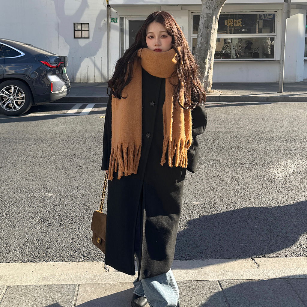 バルキーロングマフラー | ファッション通販サイト NUGU