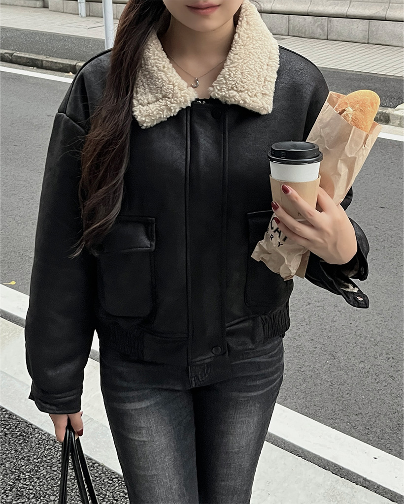 めるめページ BEST 50]スエードファームートンジャケット | ファッション通販サイト NUGU