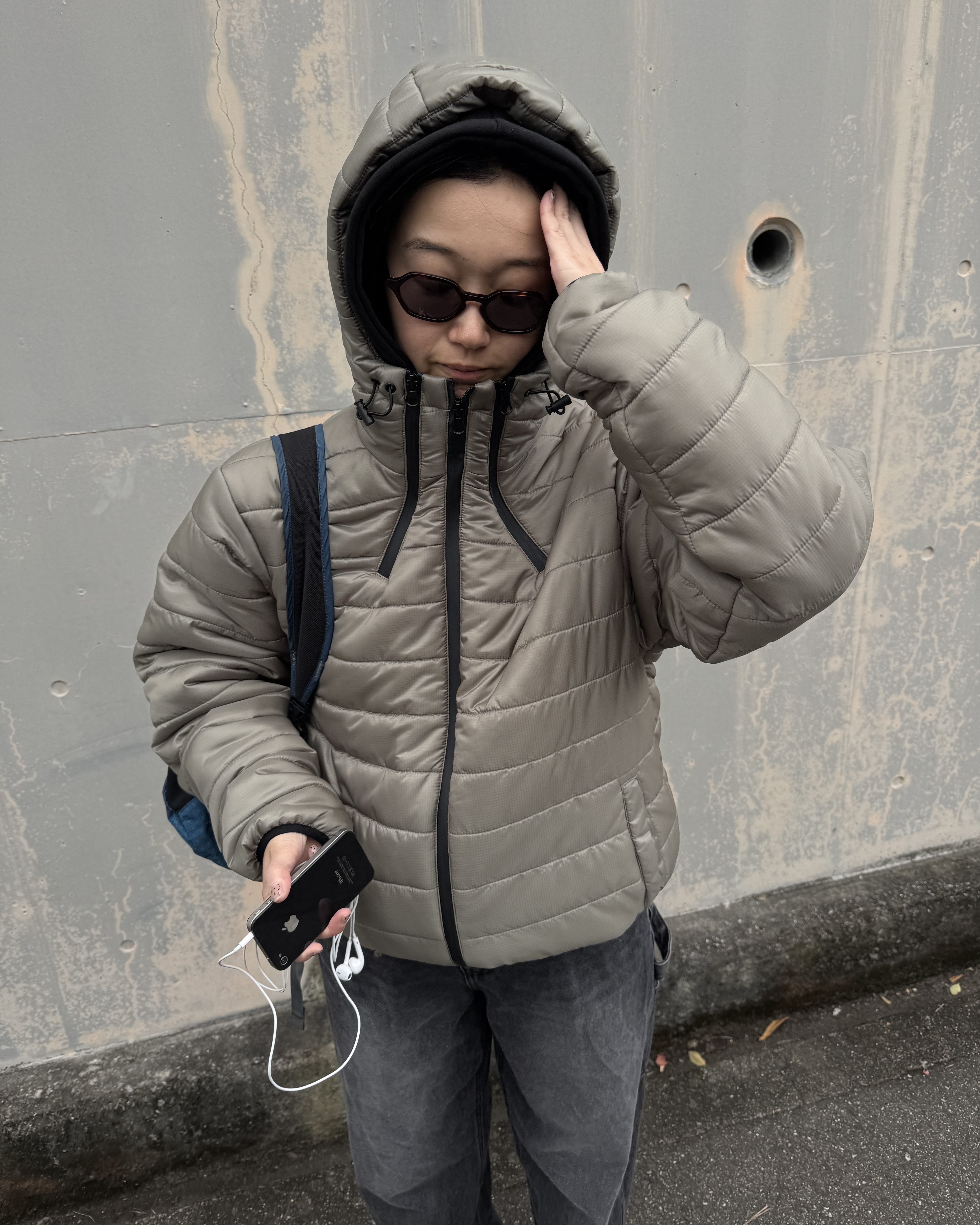 nugu アウター MULTI LINE MOTO JACKET - BLACK | ファッション通販サイト NUGU