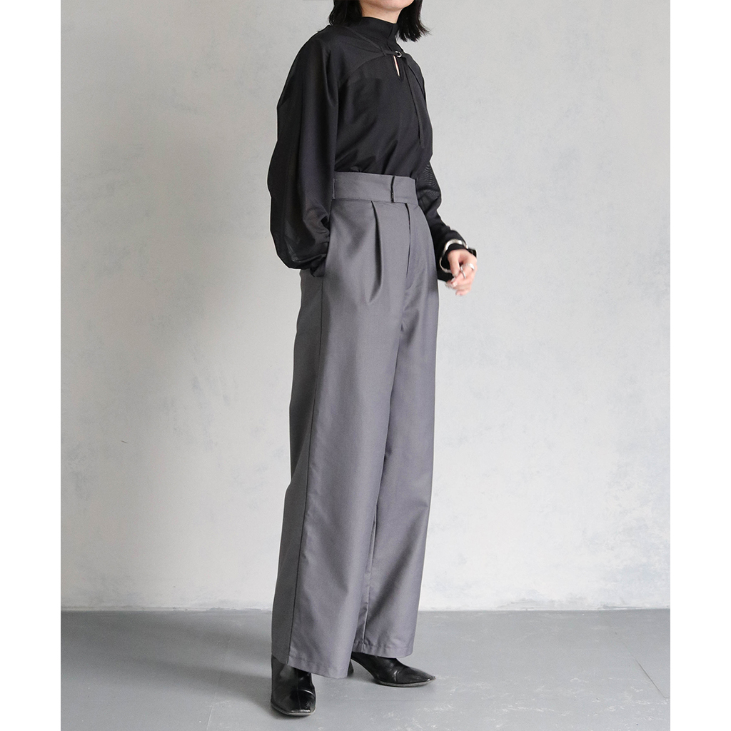 メッシュレイヤードケープブラウス (988-64203) | ファッション通販