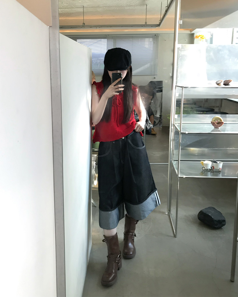 フェイクレザーミドルエンジニアブーツ | ファッション通販